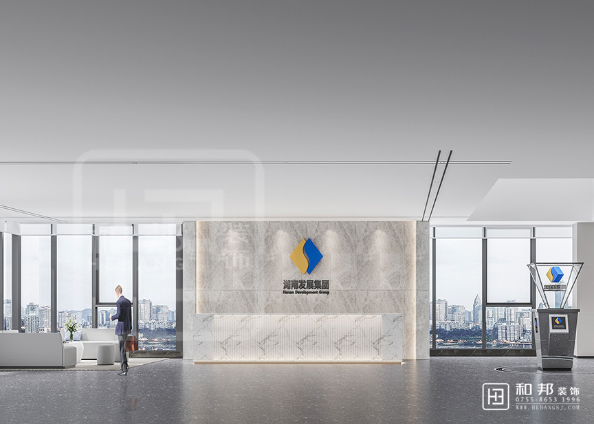 不同規模企業辦公室前臺怎么裝修設計以及有哪些建議？